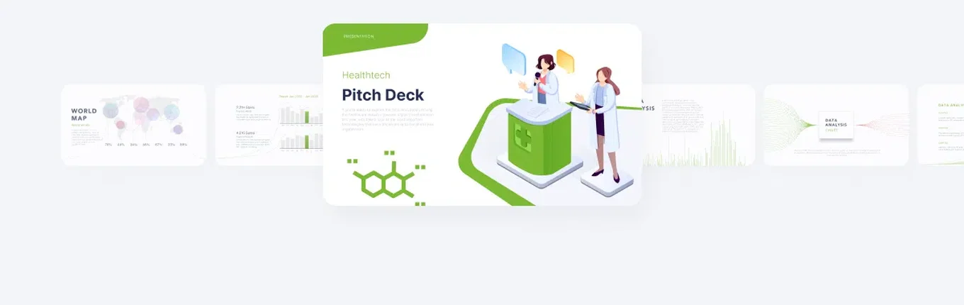 Best Pitch Deck for Healthtech Startup: Tips and Examples